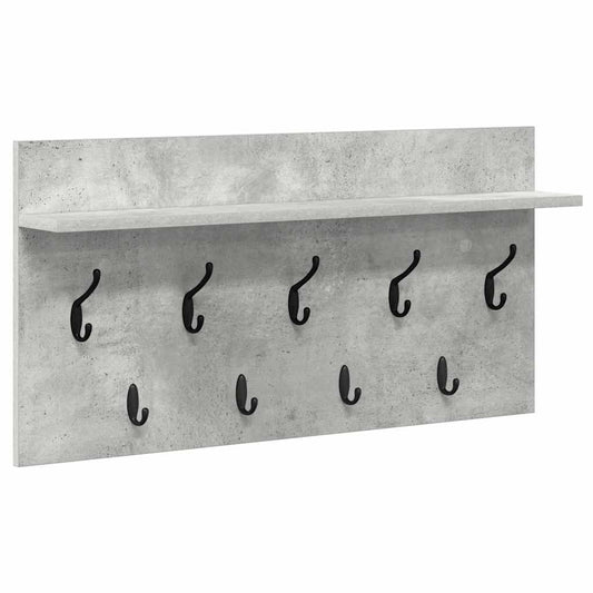Wall-Mounted Coat Rack Wall-Mounted Concrete Grey Wall-Mounted Coat Rack Wall-Mounted Concrete Grey