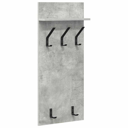 Wall-Mounted Coat Rack Wall-Mounted Concrete Grey Wall-Mounted Coat Rack Wall-Mounted Concrete Grey