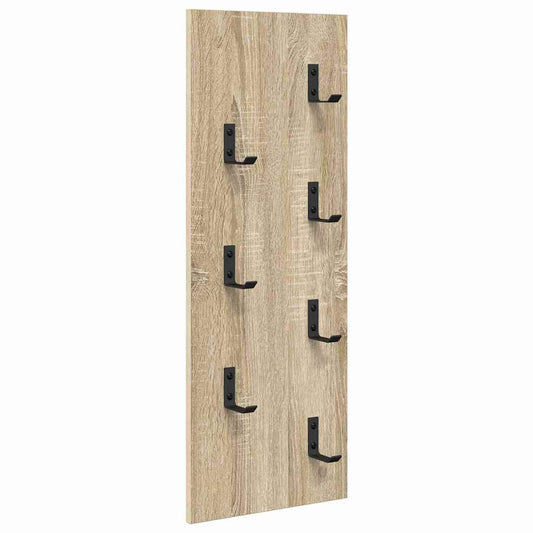 Wall-Mounted Coat Rack Wall-Mounted Sonoma Oak 30 x 1.5 x 80 cm Wall-Mounted Coat Rack Wall-Mounted Sonoma Oak 30 x 1.5 x 80 cm