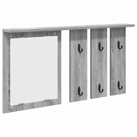 Wall-Mounted Coat Rack Wall-Mounted Grey sonoma 85 x 10 x 45 cm Wall-Mounted Coat Rack Wall-Mounted Grey sonoma 85 x 10 x 45 cm