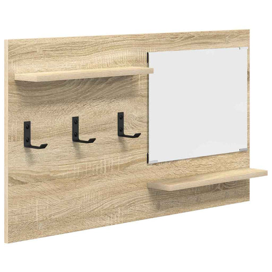 Wall-Mounted Coat Rack Wall-Mounted Sonoma Oak 90 x 10 x 50 cm Wall-Mounted Coat Rack Wall-Mounted Sonoma Oak 90 x 10 x 50 cm