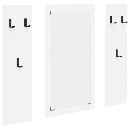 Wall-Mounted Coat Rack Wall-Mounted White 96 x 1.5 x 90 cm Wall-Mounted Coat Rack Wall-Mounted White 96 x 1.5 x 90 cm