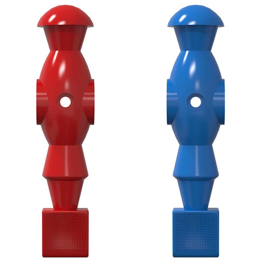 Football Table Players 22 pcs Blue and Red 2.4 x 2.1 x 9.7 cm Football Table Players 22 pcs Blue and Red 2.4 x 2.1 x 9.7 cm