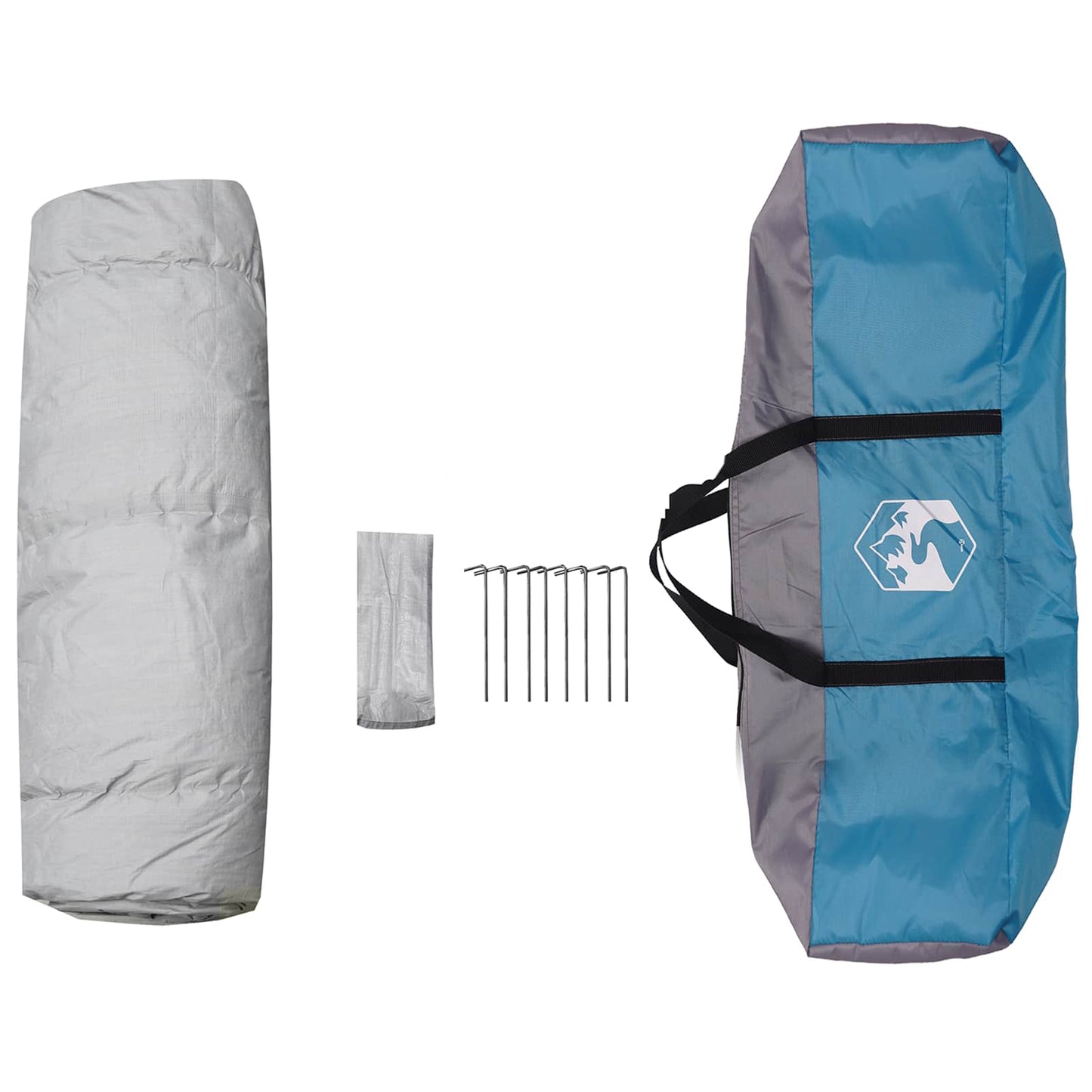 Instant Tent 2-Person Quick-Release Blue 160 x 160 x 227 cm