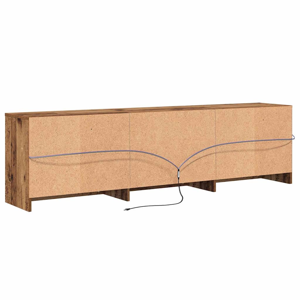 TV Units 180 x 34 x 50 cm Old Wood Engineered Wood