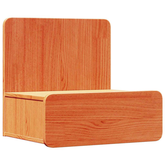 Bedside Table Wax Brown 44 x 32.5 x 40 cm Solid pine wood Bedside Table Wax Brown 44 x 32.5 x 40 cm Solid pine wood