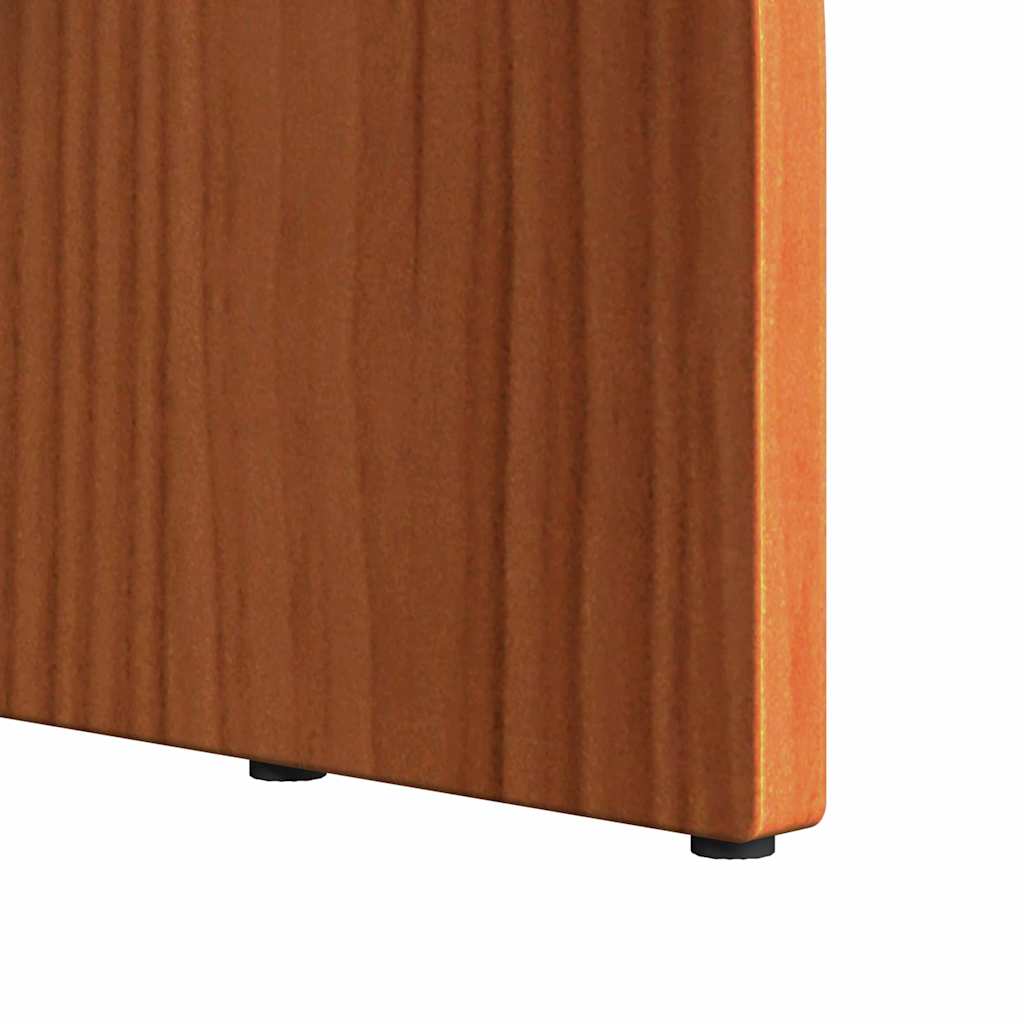 Coffee Table Wax Brown 80 x 40 x 35 cm Solid Pine Wood