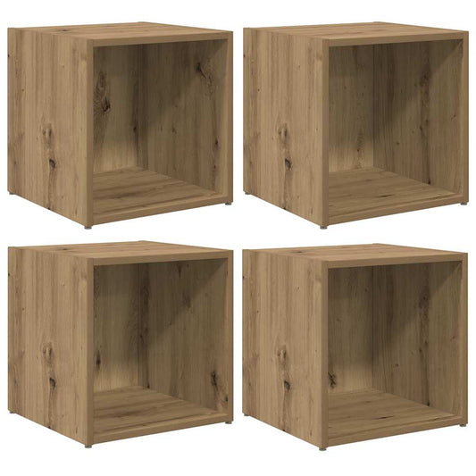 TV Cabinet Set 4 pcs Artisan Oak Engineered Wood TV Cabinet Set 4 pcs Artisan Oak Engineered Wood
