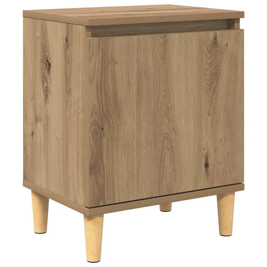 Bedside Cabinet Artisan Oak 40 x 30 x 50 cm Engineered Wood Bedside Cabinet Artisan Oak 40 x 30 x 50 cm Engineered Wood