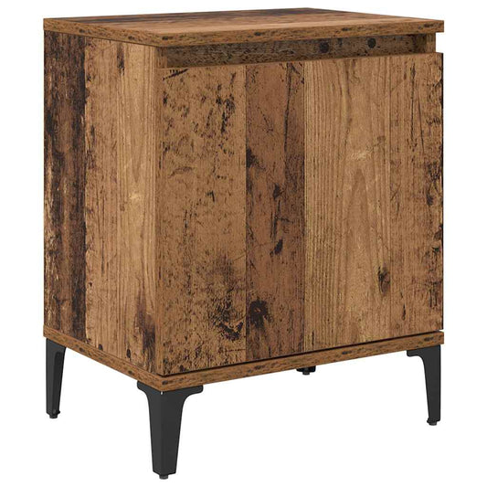 Bedside Cabinet Old Wood 40 x 30 x 50 cm Engineered Wood Bedside Cabinet Old Wood 40 x 30 x 50 cm Engineered Wood