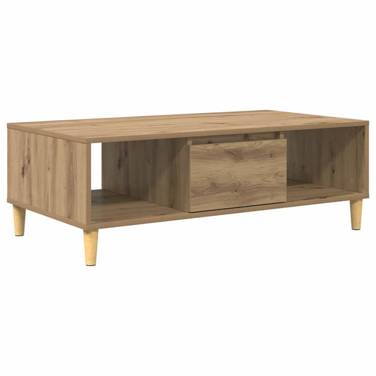 Coffee Table Artisan Oak 102 x 55 x 35 cm Engineered Wood Coffee Table Artisan Oak 102 x 55 x 35 cm Engineered Wood