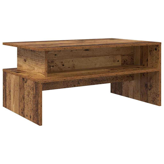 Coffee Table Old Wood 90 x 55 x 42.5 cm Engineered Wood Coffee Table Old Wood 90 x 55 x 42.5 cm Engineered Wood
