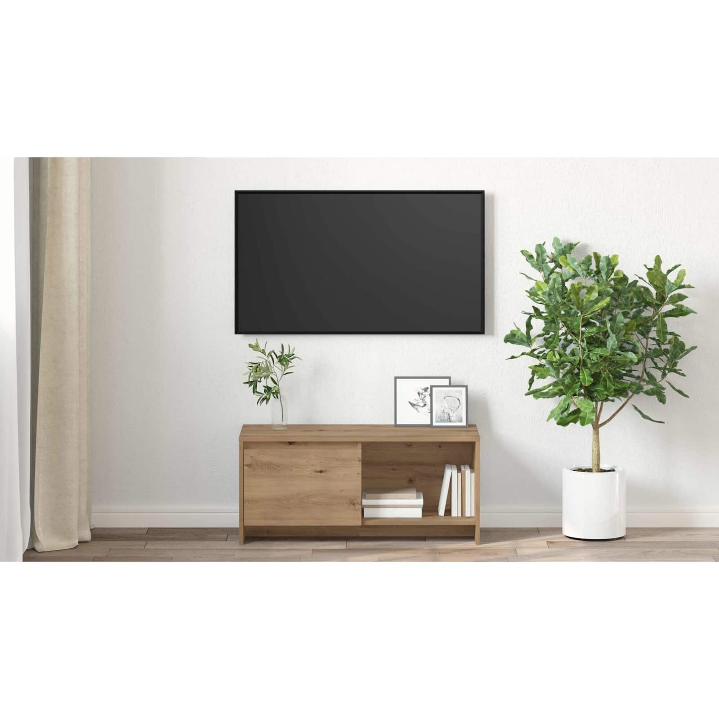 TV Cabinet Set Artisan Oak 90 x 35 x 40 cm Engineered Wood