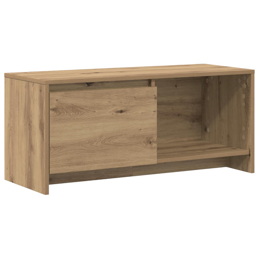 TV Cabinet Set 90 x 35 x 40 cm Artisan Oak Engineered Wood TV Cabinet Set 90 x 35 x 40 cm Artisan Oak Engineered Wood