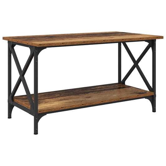 Coffee Table Old wood 80 x 45 x 45.5 cm Engineered Wood Coffee Table Old wood 80 x 45 x 45.5 cm Engineered Wood