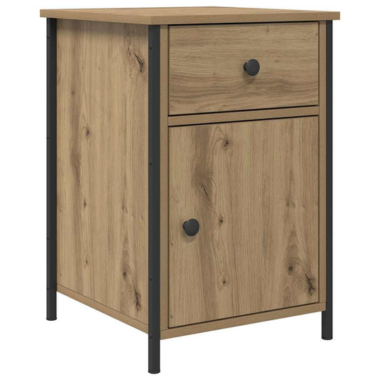 Bedside Cabinet Artisan Oak 40 x 42 x 60 cm Engineered Wood Bedside Cabinet Artisan Oak 40 x 42 x 60 cm Engineered Wood