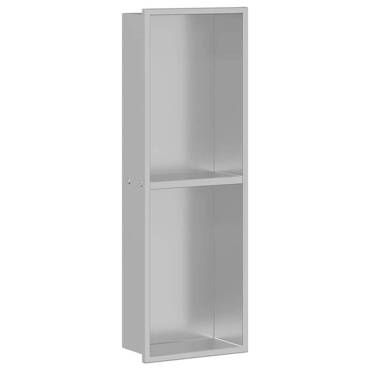 Shower Niche Silver 60 x 20 x 9.5 cm Stainless Steel Shower Niche Silver 60 x 20 x 9.5 cm Stainless Steel