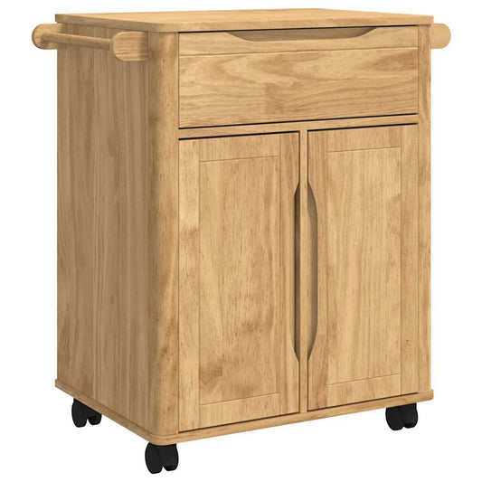 Kitchen Trolley FLORO Wax Brown 72.5 x 45 x 80 cm Kitchen Trolley FLORO Wax Brown 72.5 x 45 x 80 cm
