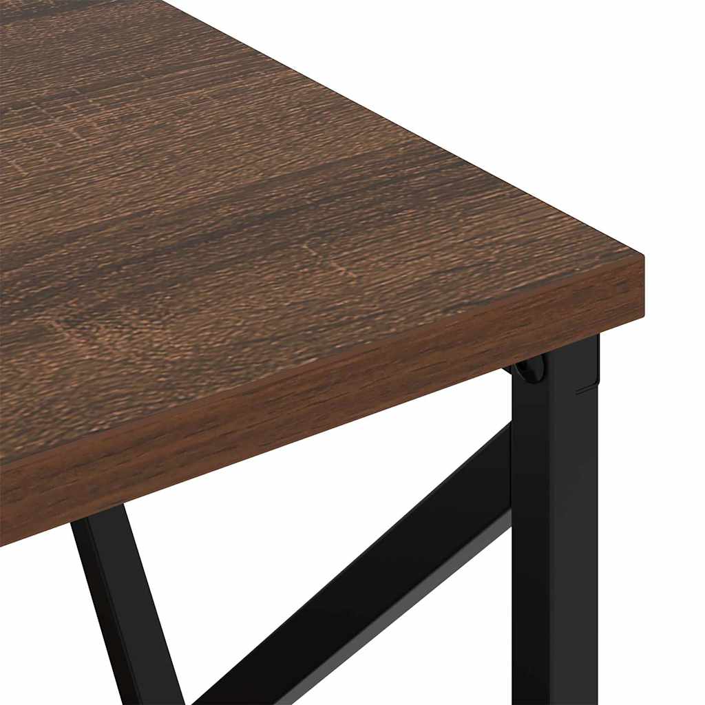 Bedside Cabinet 2 pcs Brown Oak 40 x 31 x 60 cm Engineered Wood