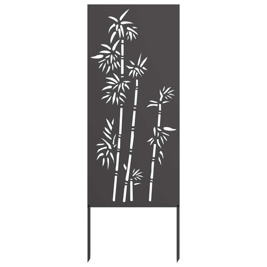 Garden Privacy Screen Black 50 x 140 cm Cold-rolled steel Garden Privacy Screen Black 50 x 140 cm Cold-rolled steel