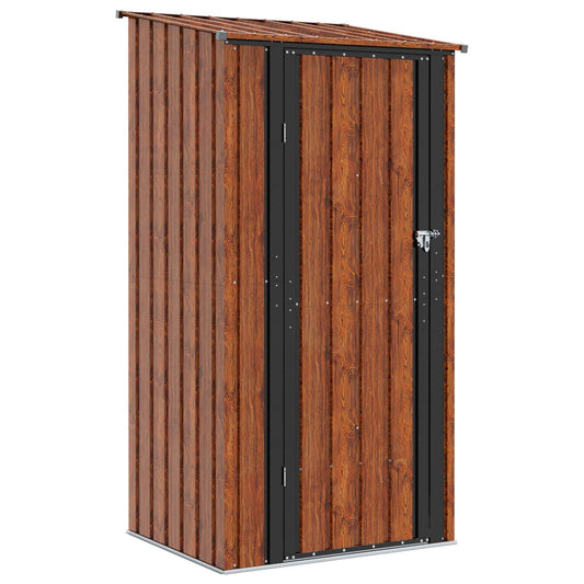 Garden Sheds Brown 103 x 86 x 200 cm Metal Garden Sheds Brown 103 x 86 x 200 cm Metal