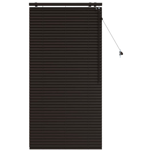 Venetian Blind Dark Brown 95 x 160 cm 35 mm Venetian Blind Dark Brown 95 x 160 cm 35 mm