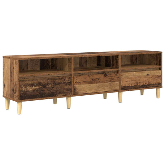 TV Cabinet Old Wood 150 x 30 x 45 cm Engineered Wood TV Cabinet Old Wood 150 x 30 x 45 cm Engineered Wood
