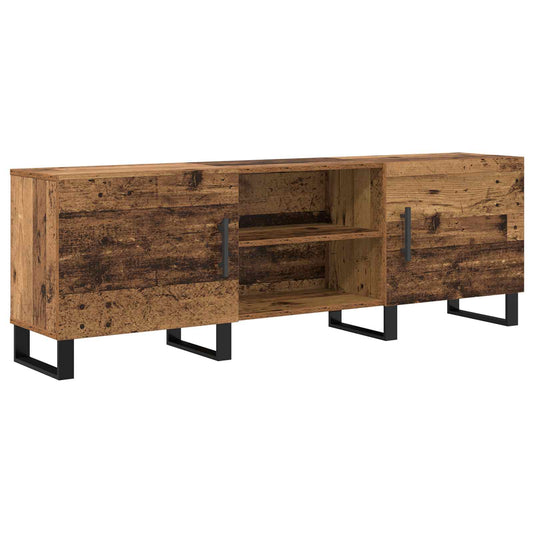 TV Cabinet Old Wood 150 x 30 x 50 cm Engineered Wood TV Cabinet Old Wood 150 x 30 x 50 cm Engineered Wood