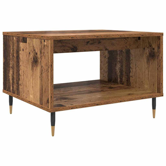 Coffee Table Old wood 60 x 50 x 40 cm Engineered wood Coffee Table Old wood 60 x 50 x 40 cm Engineered wood