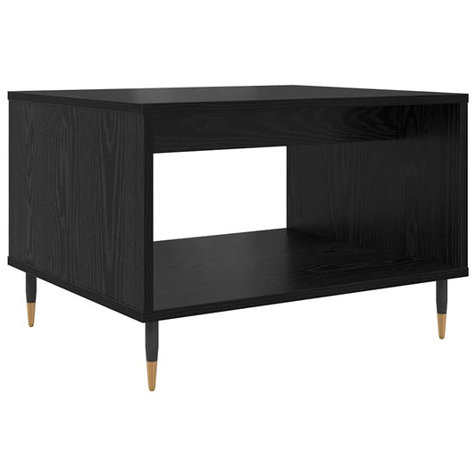 Coffee Table Black oak 60 x 50 x 40 cm Engineered wood Coffee Table Black oak 60 x 50 x 40 cm Engineered wood