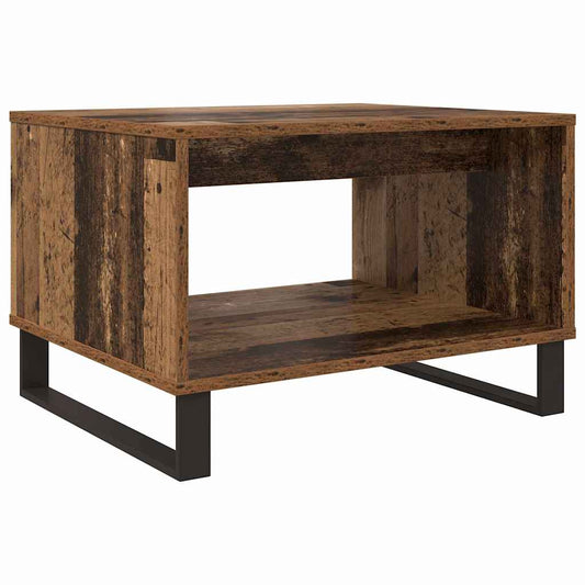 Coffee Table Old wood 60 x 50 x 40 cm Engineered wood Coffee Table Old wood 60 x 50 x 40 cm Engineered wood
