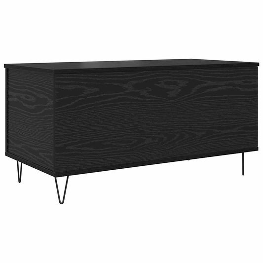 Coffee Table Black oak 90 x 44.5 x 45 cm Engineered wood Coffee Table Black oak 90 x 44.5 x 45 cm Engineered wood