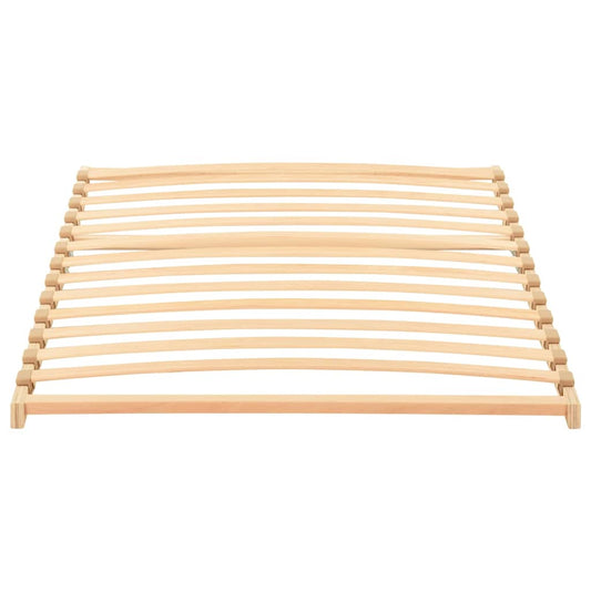 Slatted Bed Base Brown 90 x 190 cm Solid Beech Wood Slatted Bed Base Brown 90 x 190 cm Solid Beech Wood