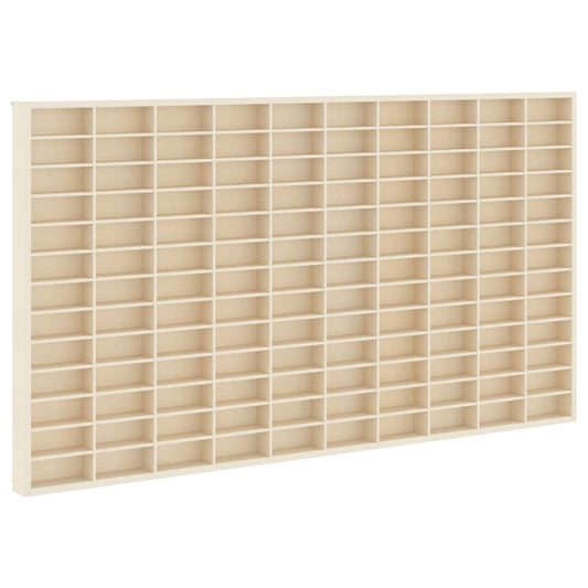Wall Display Case Wall-Mounted Beige 98 x 4.5 x 55 cm Wall Display Case Wall-Mounted Beige 98 x 4.5 x 55 cm