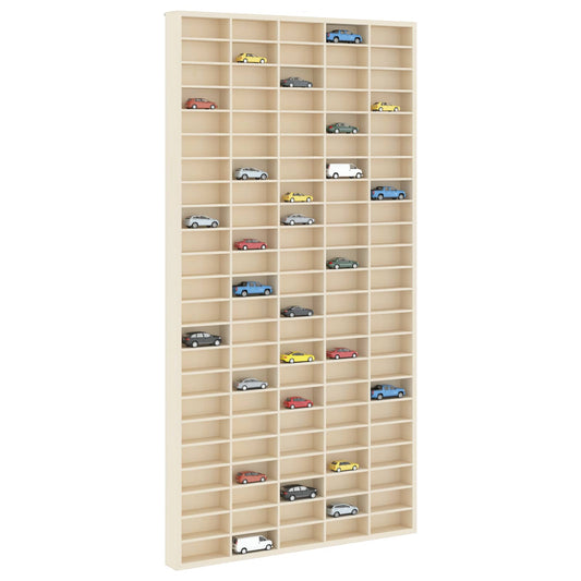 Wall Display Case Wall-Mounted Beige 50 x 4.5 x 96 cm Wall Display Case Wall-Mounted Beige 50 x 4.5 x 96 cm
