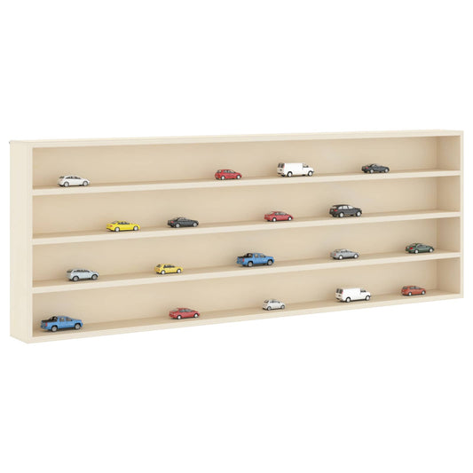 Wall Display Case Wall-Mounted Beige 100 x 8.5 x 36 cm Wall Display Case Wall-Mounted Beige 100 x 8.5 x 36 cm