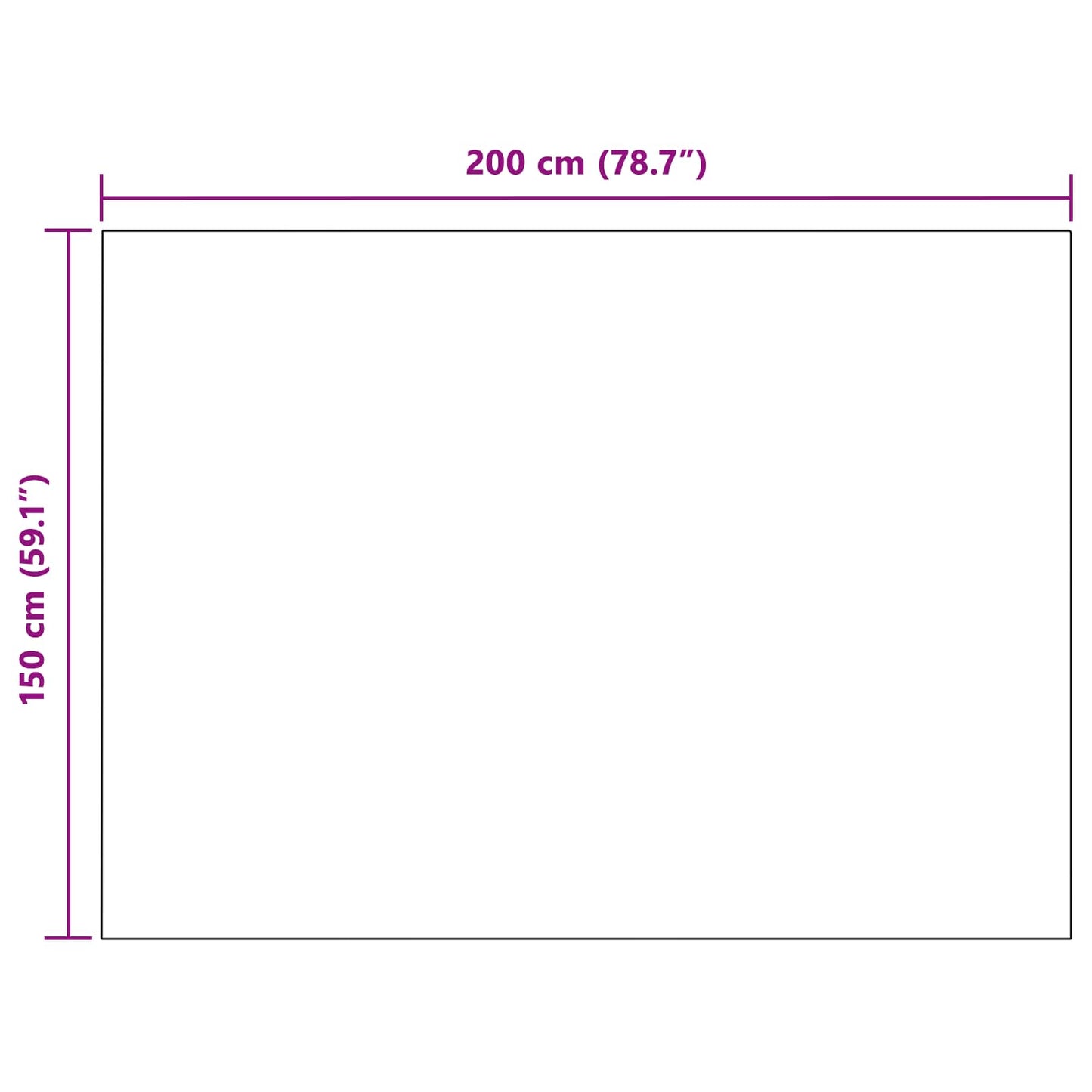 Throw Blankets 6 pcs Cream 200 x 150 cm Fleece