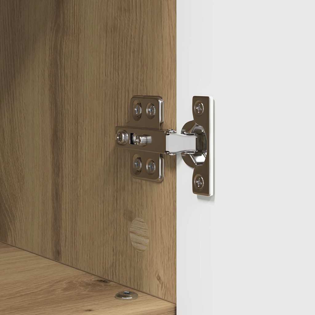 Bathroom Furniture Set 3 pcs Artisan Oak