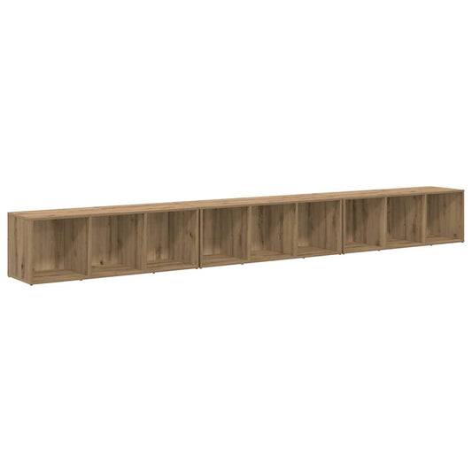 TV Cabinet Set 3 pcs Artisan Oak Engineered Wood TV Cabinet Set 3 pcs Artisan Oak Engineered Wood