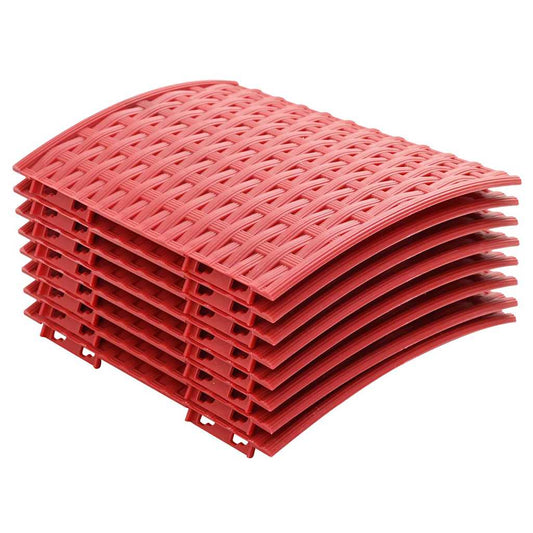 ChristmasTreeSkirt Red Ø 65 x 24 cm Plastic ChristmasTreeSkirt Red Ø 65 x 24 cm Plastic