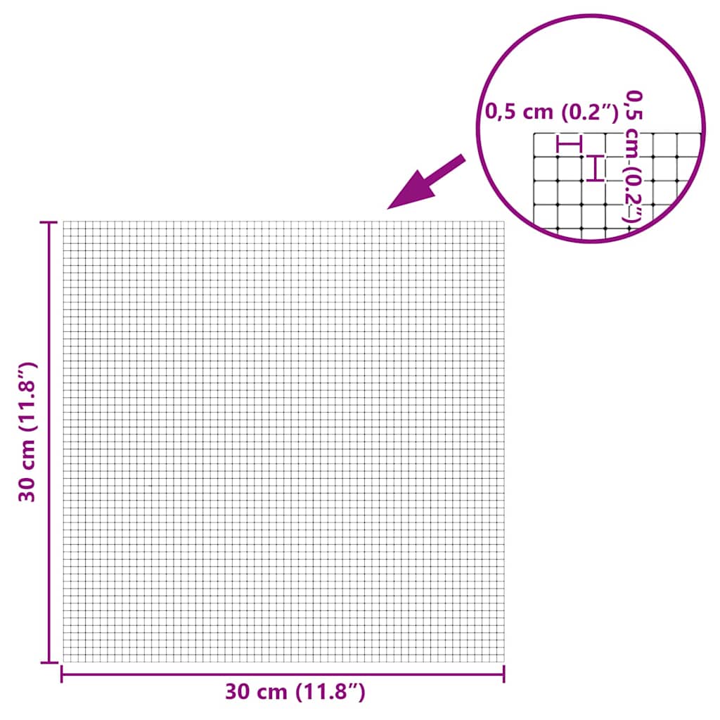 Mirror Mosaic Tile Geometric 12 pcs Silver 30 x 30 cm Glass