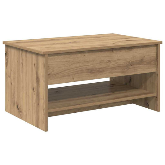 Coffee Table Artisan Oak 80 x 50.5 x 41.5 cm Engineered Wood Coffee Table Artisan Oak 80 x 50.5 x 41.5 cm Engineered Wood