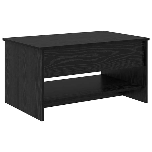 Coffee Table Black Oak 80 x 50.5 x 41.5 cm Engineered Wood Coffee Table Black Oak 80 x 50.5 x 41.5 cm Engineered Wood