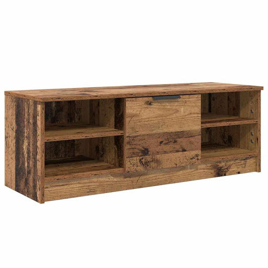 TV Cabinet Old Wood 102 x 35 x 36.5 cm Engineered Wood TV Cabinet Old Wood 102 x 35 x 36.5 cm Engineered Wood