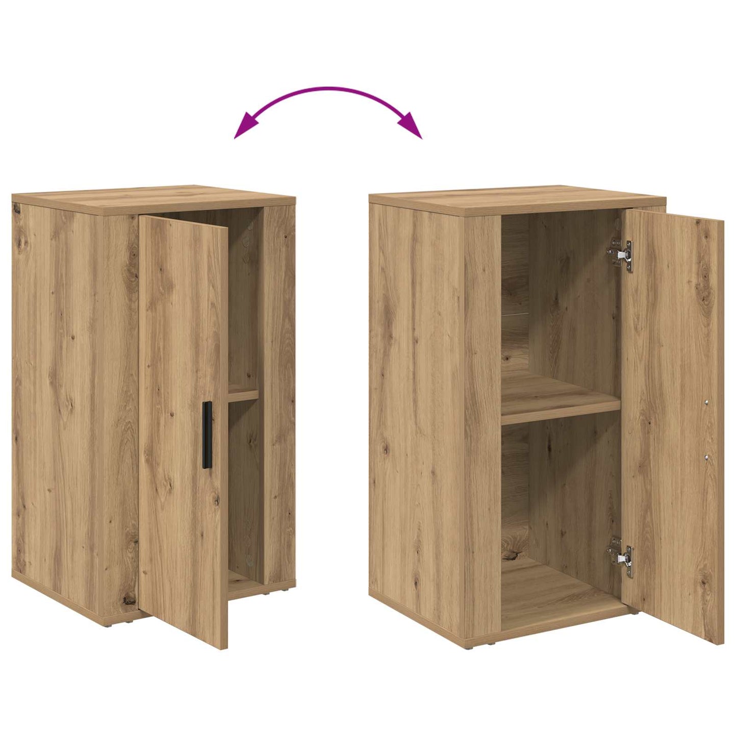 Sideboard Artisan Oak 40 x 33 x 70 cm Engineered wood