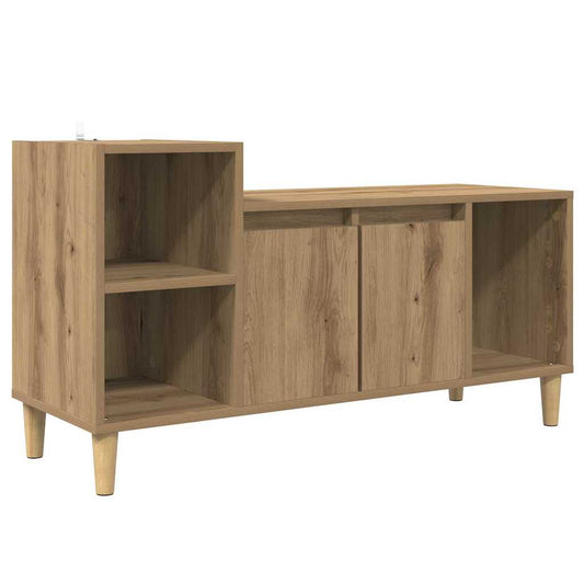 TV Cabinet Artisan Oak 100 x 35 x 55 cm Engineered Wood TV Cabinet Artisan Oak 100 x 35 x 55 cm Engineered Wood