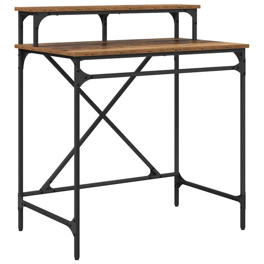 Desk Old Wood 80 x 50 x 90 cm Engineered Wood Desk Old Wood 80 x 50 x 90 cm Engineered Wood