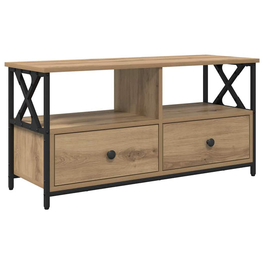 TV Cabinet with Drawer Artisan Oak 90 x 33 x 45 cm TV Cabinet with Drawer Artisan Oak 90 x 33 x 45 cm