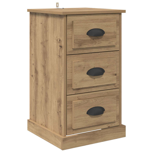 Bedside Cabinet Artisan Oak 39 x 39 x 67.5 cm Engineered Wood Bedside Cabinet Artisan Oak 39 x 39 x 67.5 cm Engineered Wood