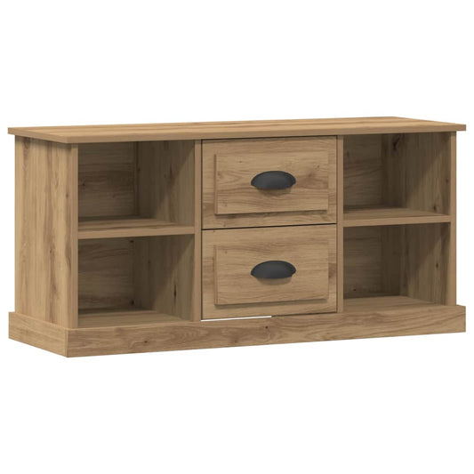 TV Cabinet Artisan Oak 99.5 x 35.5 x 48 cm Engineered Wood TV Cabinet Artisan Oak 99.5 x 35.5 x 48 cm Engineered Wood